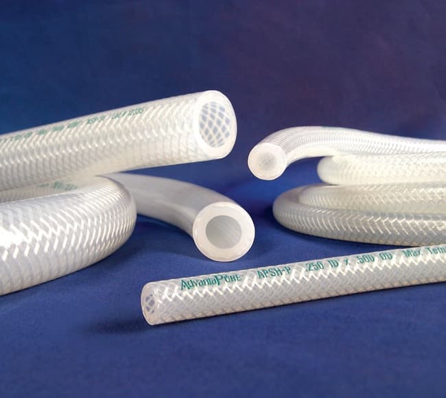 NewAge Industries Polyester Braid-Reinforced Silicone Tubing