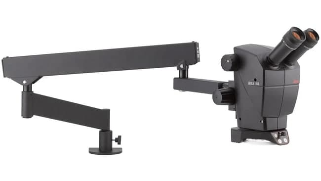 Leica Microsystems A60 F Stereo Microscope with Flexarm Stand