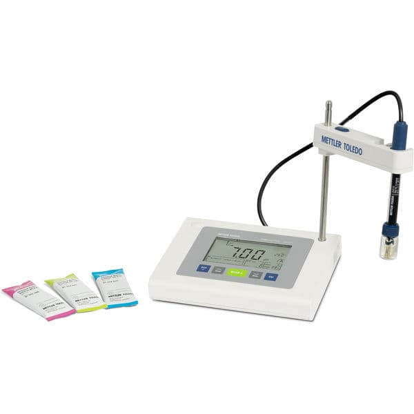 Mettler Toledo FiveEasy Plus FP20 pH/mV Meters Meter with Standard Kit