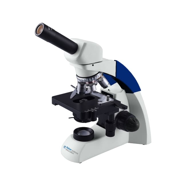 Fisher Science Education Digital High School Series Upright Microscope 4X, 10X, 40X, 100X (oil)