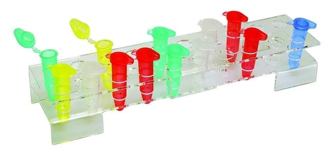 Cole-Parmer™ Essentials Microcentrifuge Tube Rack, 5 mL, 20-Place