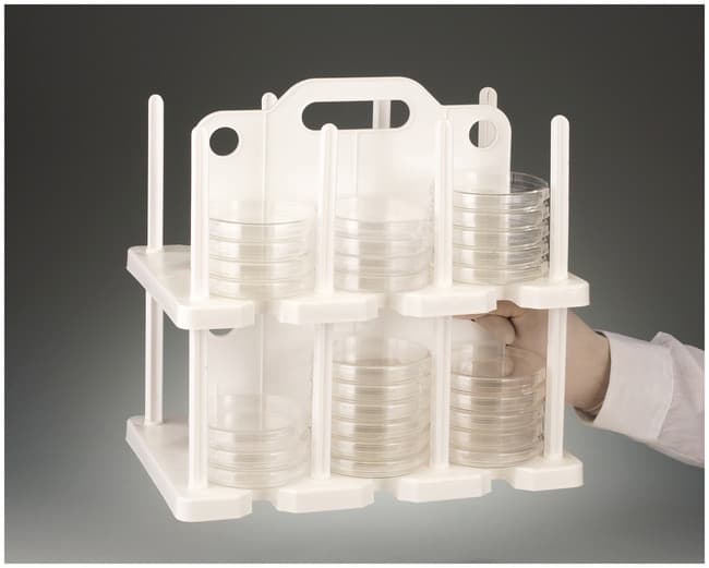 Bel-Art™ Contact Plate Petri Dish Rack