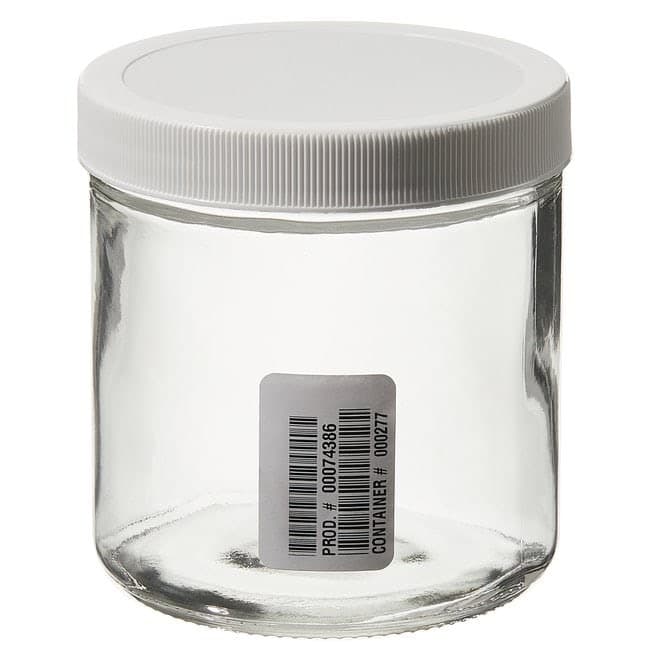 Thermo Scientific™ Wide-Mouth VOA Glass Jars with Closure