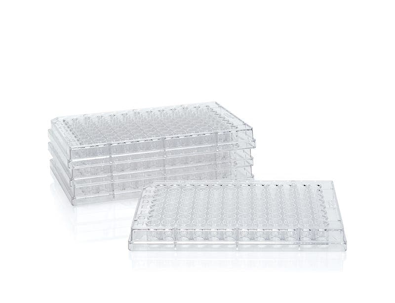 Corning Clear Polystyrene 96-Well Microplates Flat Bottom (F-well)