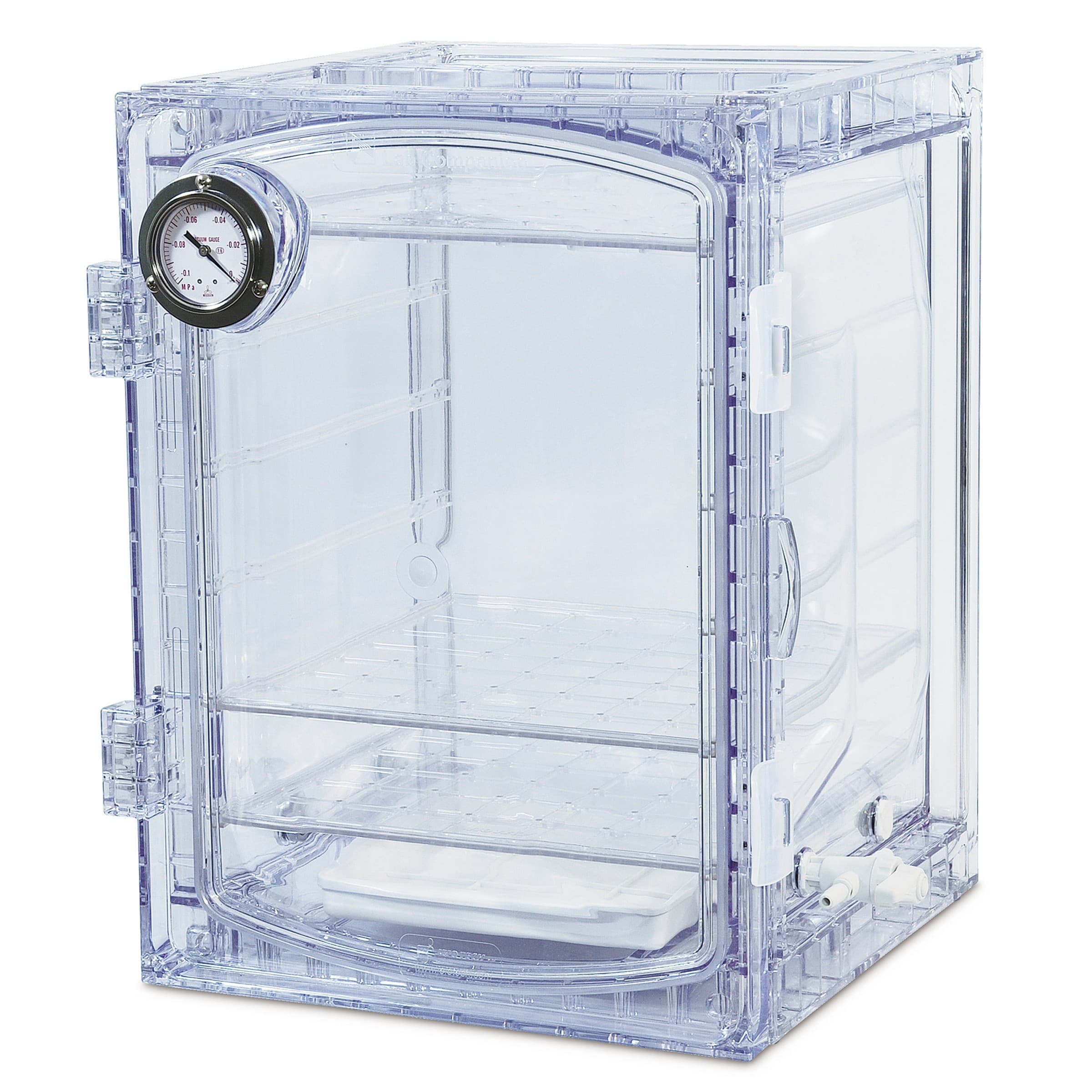 Bel Art Lab Companion Cabinet Style Vacuum Desiccator, Clear