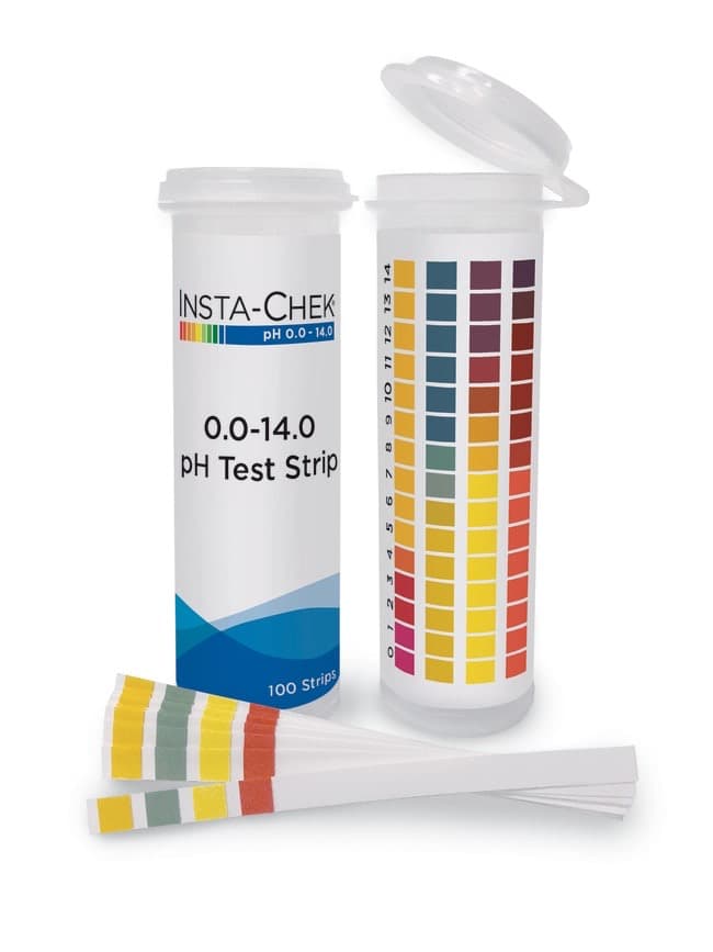 Micro Essential Lab Insta-Chek pH Test Strip, Range 0 to 14
