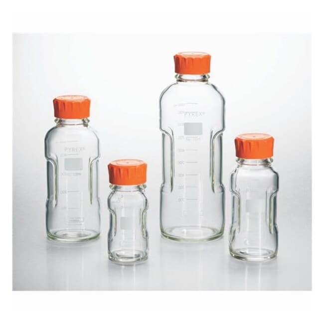 Corning™ PYREX™ Slim-Line Round Media Storage Bottles