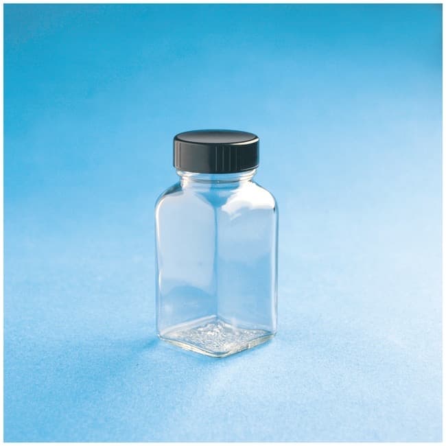 DWK Life Sciences Kimble™ Clear Glass Square Tablet Bottles