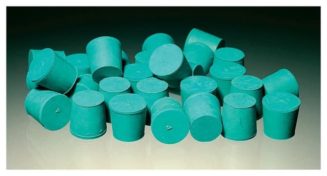 Fisherbrand™ Solid Neoprene Rubber Stoppers, No. 4