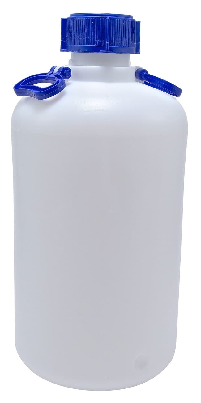 Dynalon™ HDPE Heavy-Walled Carboy with Handle, 25L