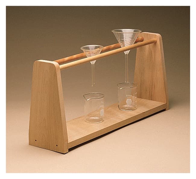 Bennett Wood Specialties Support for Eight Funnels or Beakers