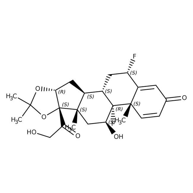 Fluocinolone Acetonide, Anhydrous, Micronized, USP, 97-102%, Spectrum™ Chemical