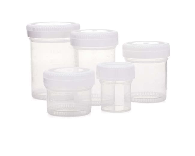 StatLab Screw-Top Empty Specimen Containers