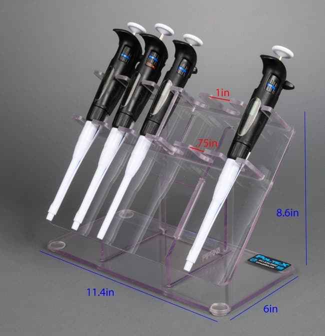 Poltex 6-Position Pipette Rack