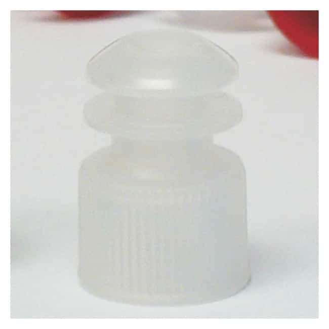 Globe Scientific Flanged Plug Tube Caps