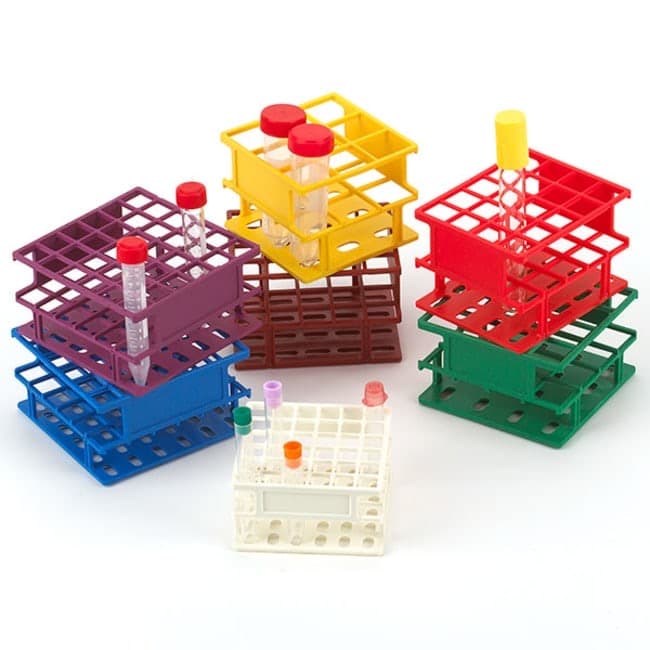 Globe Scientific Half-Size Nylon Wireless Test Tube Racks