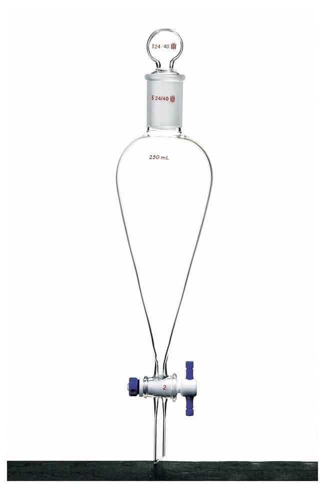 Synthware™ Separatory Funnel with Glass Stopper
