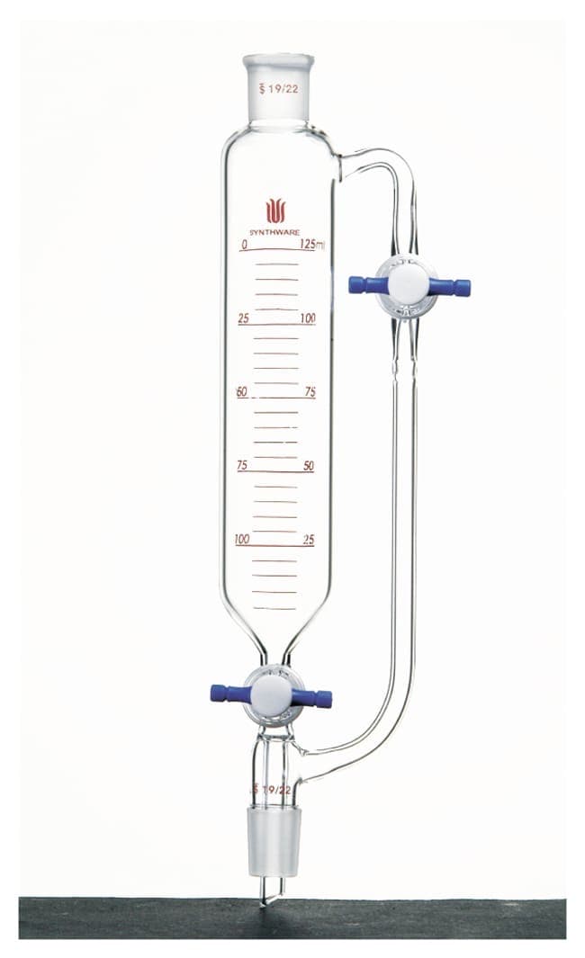 Synthware™ Pressure-Equalizing Addition Funnel with PTFE Stopcock, 1000 mL