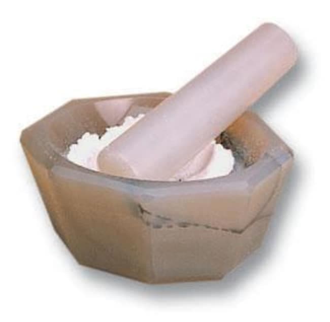 Thermo Scientific™ Agate Mortar and Pestle, 95mm OD