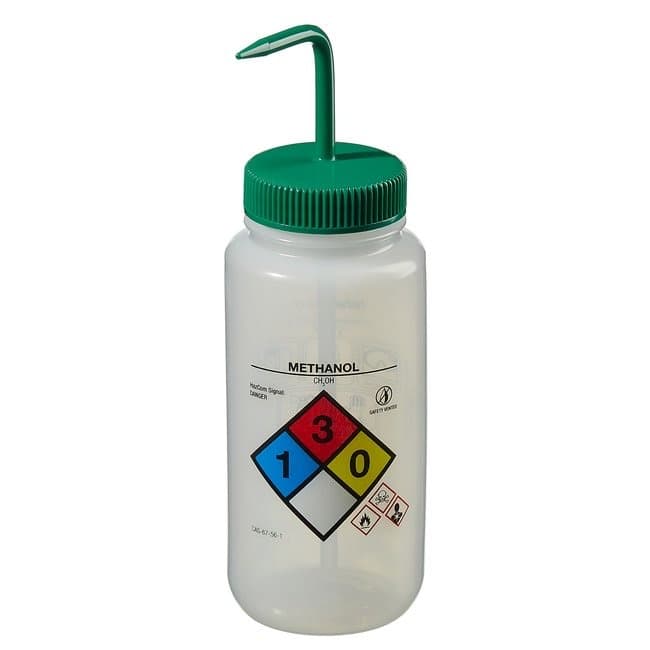 Fisherbrand™ GHS Labeled Right-to-Know Safety-Vented Wash Bottles