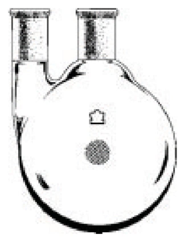 DWK Life Sciences Kimble™ Kontes™ Distilling Two-Neck Round-Bottom Heavy-Wall Flasks