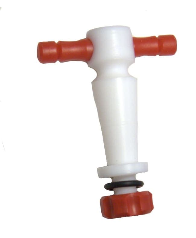 DWK Life Sciences Kimble™ Straight Bore Stopcock Plug, PTFE, Size 4