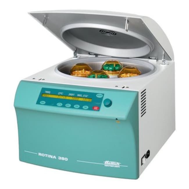 Hettich Centrifuges Rotina 380R Benchtop Centrifuge Only, 4 x 290 mL Capacity