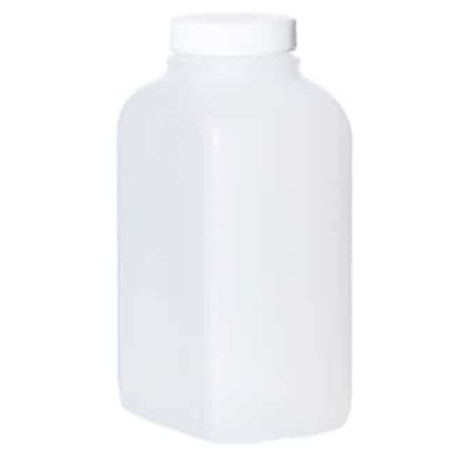Cole-Parmer Environmental Express Pre-Cleaned Oblong Wide-Mouth Bottle, HDPE, 125mL