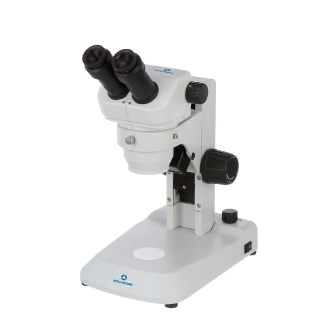 ACCU-SCOPE™ 3078-LED Binocular Zoom Stereo Microscope on LED Stand