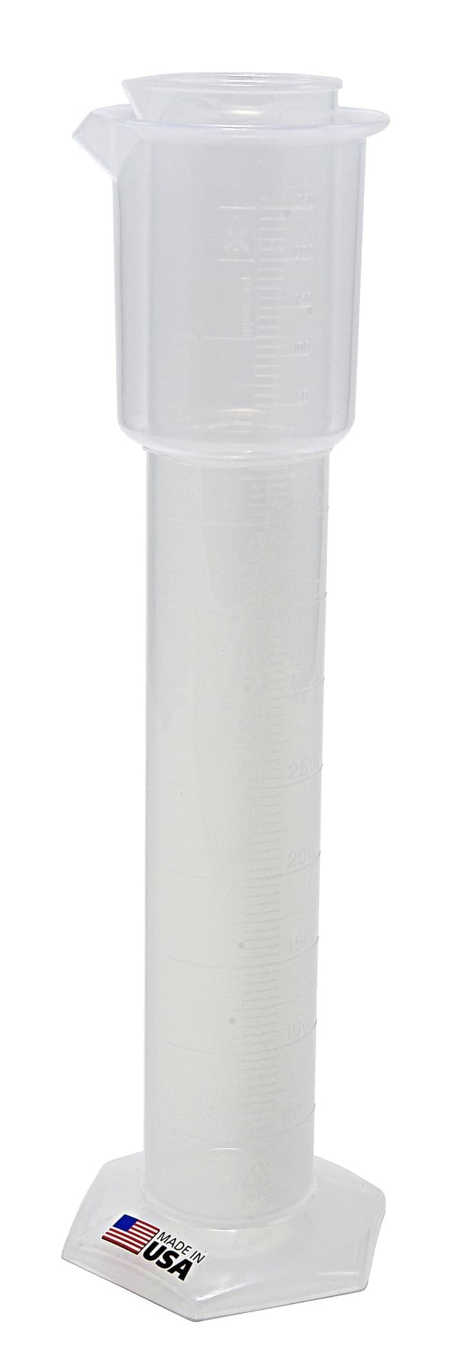 Fisherbrand™ Plastic 500mL Hydrometer Cylinders, Economy