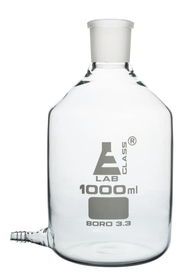 Eisco™ Glass Aspirator Bottles with Tubulation