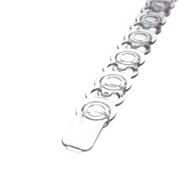 Thermo Scientific™ Flat Caps for UTW PCR Plates, Strips of 8, Optical Clear