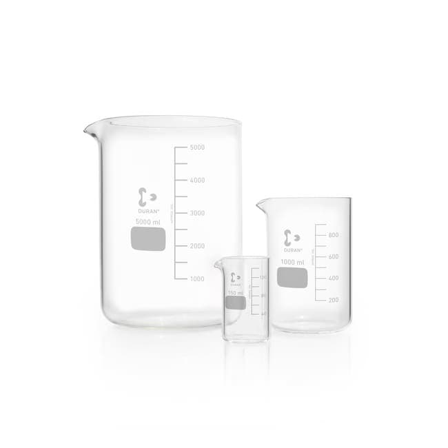 DWK Life Sciences DURAN™ Filtering Beakers with Heavy Wall