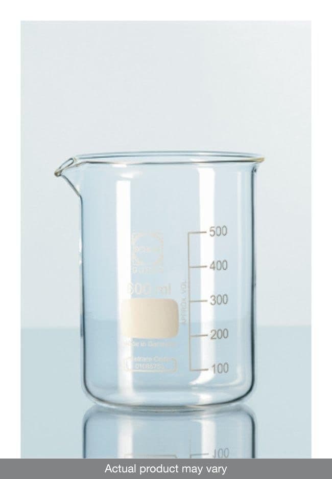 DWK Life Sciences DURAN™ Low Form Beakers with Spout