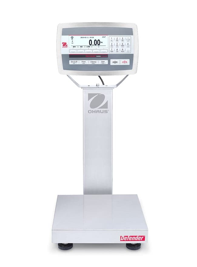 OHAUS™ Defender 5000 Bench Scales, 10 x 10 Inch Platform